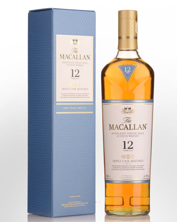The Macallan Fine Oak 12 Year Old Triple Cask Single Malt Scotch Whisky 700ml
