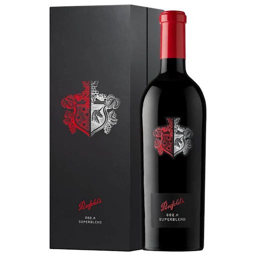 Penfolds Super Blend 802A Cabernet Shiraz 750Ml Shiraz Cabernet