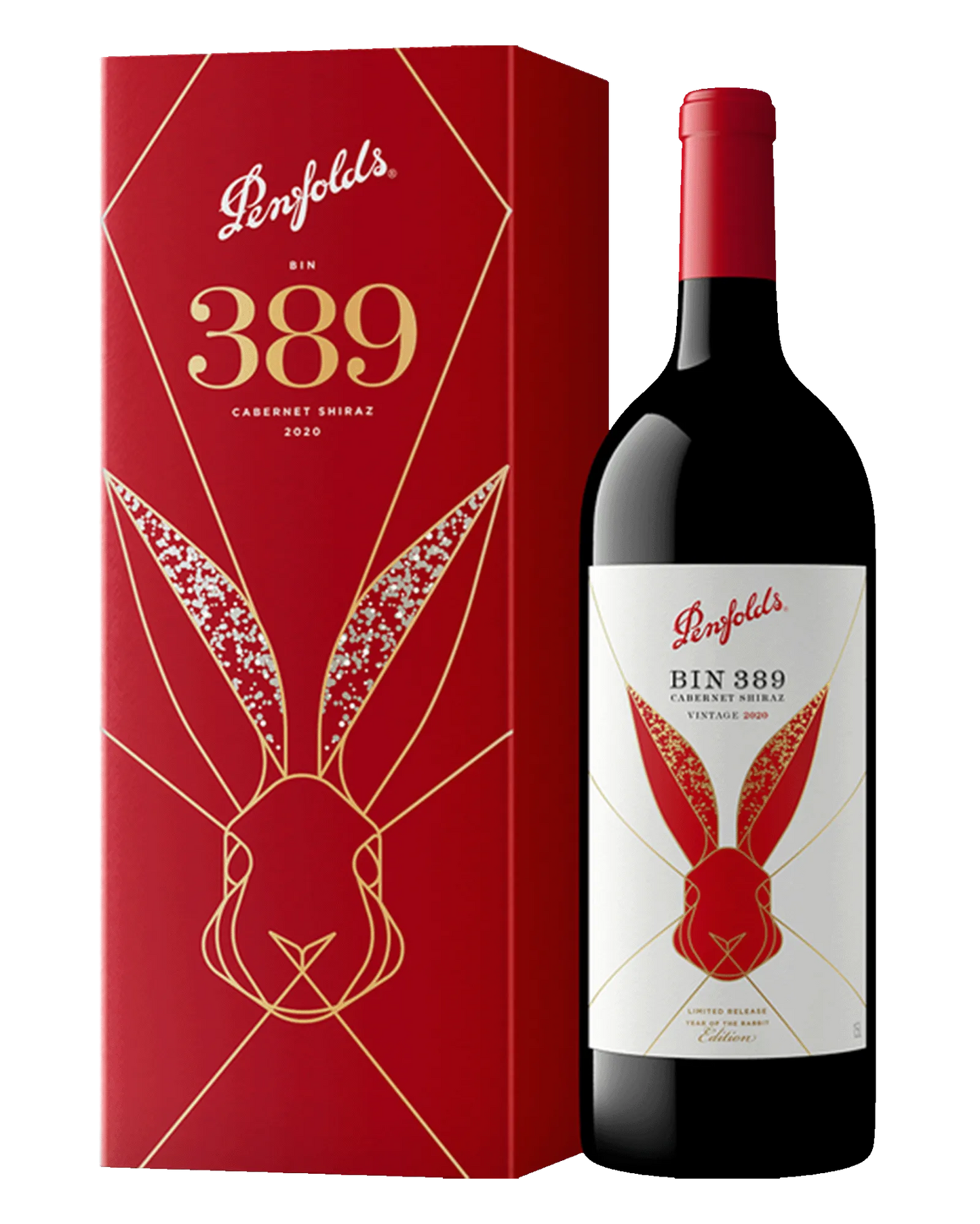 Penfolds Bin 389 Cabernet Shiraz Lunar New Year Rabbit 1.5L