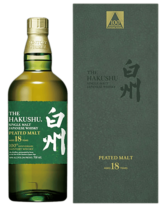 Hakushu 18 Year Old 100th Anniversary Japanese Single Malt Whisky 700ml