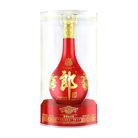 Honghua Lang 15 Year Old Premium Baijiu 500mL