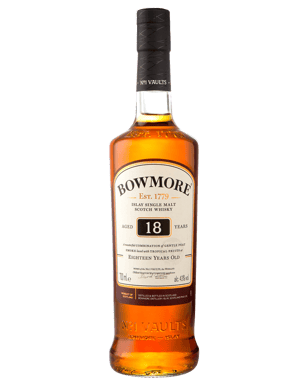 Bowmore 18 Year Old Single Malt Scotch Whisky 700mL