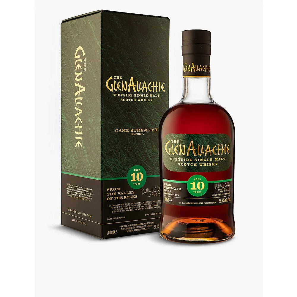 Glenallachie 10 Year Old (Batch 7) Cask Strength Single Malt Scotch Whisky 700ml